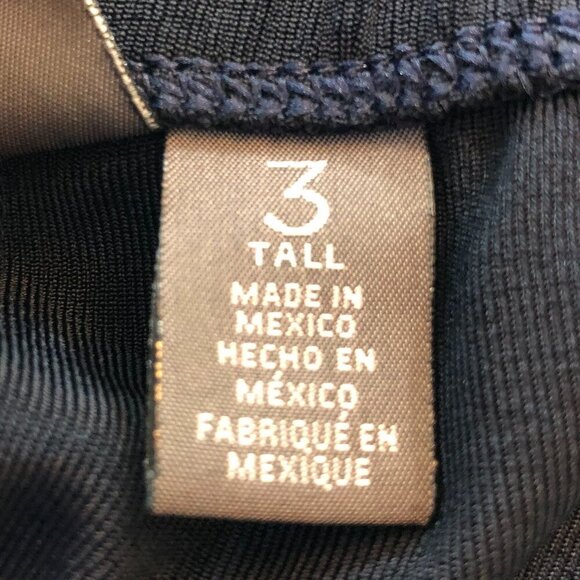 Chico's Travelers Blue Pull On Pants Size 3 Tall - Picture 4 of 5